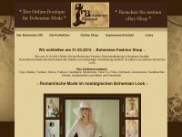 bohemian-fashion.de Webseite Vorschau