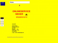 brandschutzservice-neher.de Webseite Vorschau