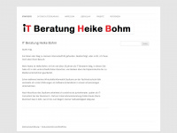 bohm.net Webseite Vorschau