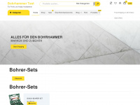 bohrhammer.info Webseite Vorschau