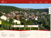 gemeinde-weissbach.de Webseite Vorschau