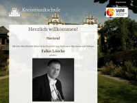 musikschule-saalfeld.de Webseite Vorschau