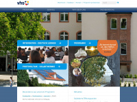 vhs-lu.de Webseite Vorschau