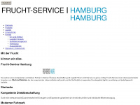 frucht-service-hamburg.de Webseite Vorschau