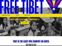 freetibet.org Webseite Vorschau