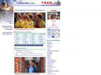 chinareise.com Webseite Vorschau