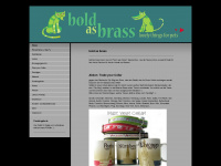 bold-as-brass.de Webseite Vorschau