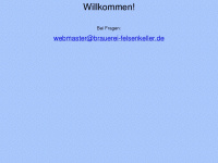brauerei-felsenkeller.de Webseite Vorschau
