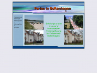 boltenhagen-fewoba.de Webseite Vorschau