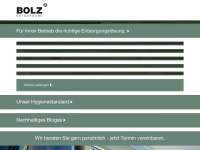 bolz-entsorgung.de Webseite Vorschau
