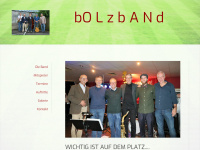 bolzband.de Webseite Vorschau
