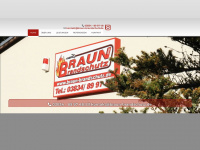 braun-brandschutz.de Webseite Vorschau