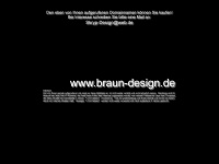 braun-design.de Webseite Vorschau