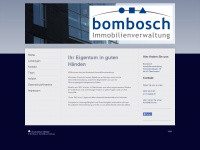 bombosch-immobilien.de Webseite Vorschau