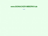 bonacker-imberkh.de Webseite Vorschau
