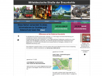braunkohlenstrasse.net Webseite Vorschau