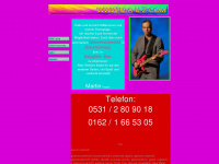braunschweig-gitarrenunterricht.de Webseite Vorschau