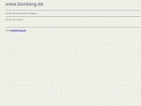 bonberg.de Webseite Vorschau