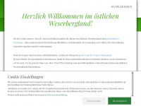 oestliches-weserbergland.de Webseite Vorschau