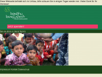 bondhu-bangladesh.de Webseite Vorschau