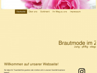 brautmode-hollfeld.de Webseite Vorschau