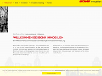 bonk-immobilien.de Webseite Vorschau