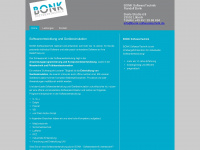bonk-softwaretechnik.de Webseite Vorschau