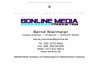 bonline-media.de Webseite Vorschau