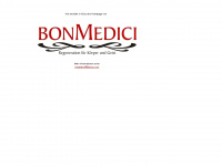 bonmedici.de Webseite Vorschau