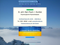 bonn-psychotherapie.de Webseite Vorschau