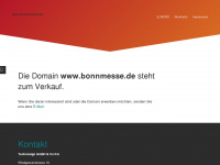 bonnmesse.de Webseite Vorschau