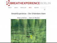 breathexperience.de Webseite Vorschau