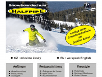 snowboard-halfpipe.de Webseite Vorschau