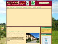 huisnhof.de Webseite Vorschau