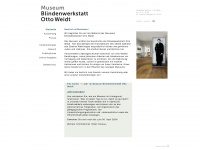 museum-blindenwerkstatt.de Webseite Vorschau