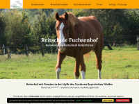 fuchsenhof.de Webseite Vorschau