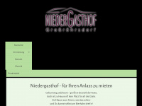 niedergasthof.de Webseite Vorschau