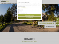 krauti.it Webseite Vorschau