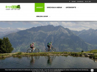 oetzi-bike-academy.com Webseite Vorschau