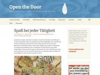 open-the-door.com Webseite Vorschau