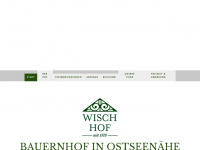 wisch-hof.de Webseite Vorschau