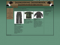 jagdartikel-shop.de Webseite Vorschau