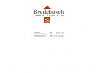 bredebusch-zb.de Webseite Vorschau