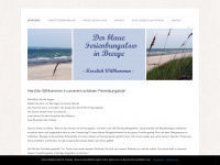 breege-bungalow.de Webseite Vorschau