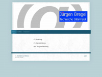 bregel.de Webseite Vorschau