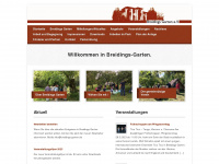 breidings-garten.de Webseite Vorschau