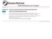 bremer-netcom.de Webseite Vorschau