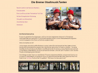 bremer-stadtmusiktanten.de Webseite Vorschau