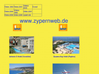 bookingcyprus.de Webseite Vorschau
