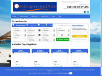 bookingservice24.de Webseite Vorschau